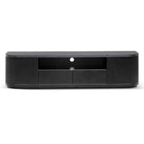 Elino 2m Veneer Top Entertainment TV Unit - Full Black TV/Entertainment Unit Dwood-Core   