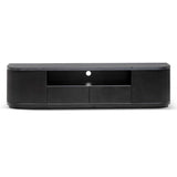Ex Display - Elino 2m Veneer Top Entertainment TV Unit - Full Black TV/Entertainment Unit Dwood-Core