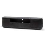 Elino 2m Veneer Top Entertainment TV Unit - Full Black TV/Entertainment Unit Dwood-Core   