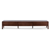 Amparo 2.2m TV Entertainment Unit - Walnut TV/Entertainment Unit AU Wood-Core   