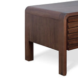 Amparo 2.2m TV Entertainment Unit - Walnut TV/Entertainment Unit AU Wood-Core   