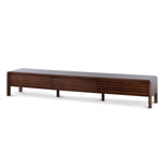 Amparo 2.2m TV Entertainment Unit - Walnut TV/Entertainment Unit AU Wood-Core   