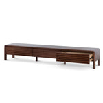 Amparo 2.2m TV Entertainment Unit - Walnut TV/Entertainment Unit AU Wood-Core   