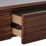 Amparo 2.2m TV Entertainment Unit - Walnut TV/Entertainment Unit AU Wood-Core   