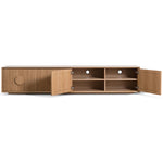 Ex Display - Curtis 2.3m Wooden TV Entertainment Unit - Natural TV/Entertainment Unit Century-Core