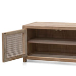 Tapia 2m TV Entertainment Unit - Natural with Rattan Doors TV/Entertainment Unit Reclaimed-Core   