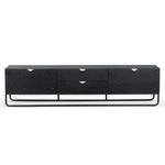 Boyle 2m Wooden TV Entertainment Unit - Black TV/Entertainment Unit Century-Core   