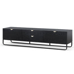 Boyle 2m Wooden TV Entertainment Unit - Black TV/Entertainment Unit Century-Core   