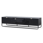 Boyle 2m Wooden TV Entertainment Unit - Black TV/Entertainment Unit Century-Core   