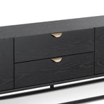 Boyle 2m Wooden TV Entertainment Unit - Black TV/Entertainment Unit Century-Core   