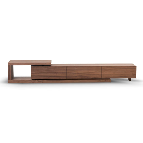 Dwell Extendable TV Entertainment Unit Walnut Interior Secrets
