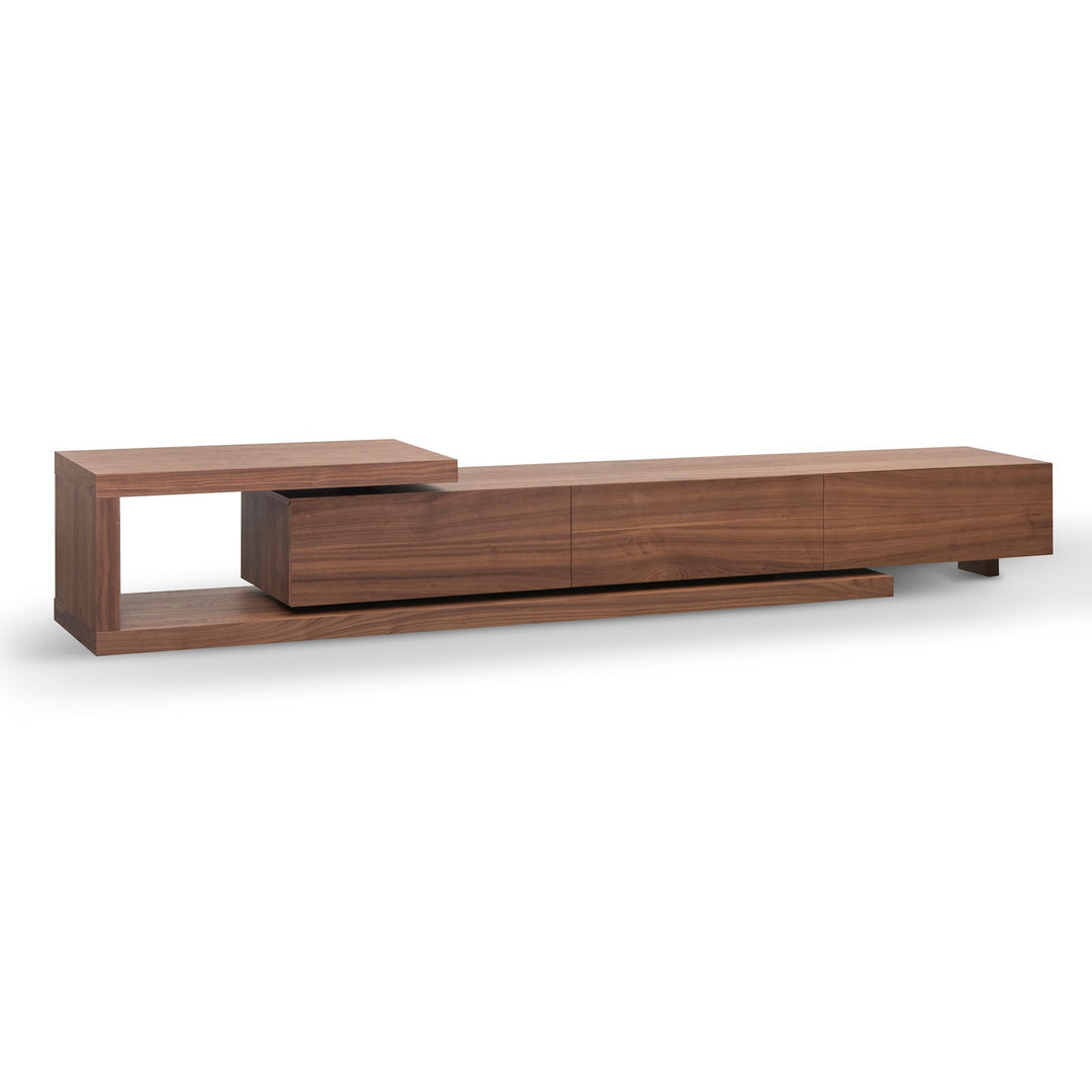 Dwell Extendable TV Entertainment Unit - Walnut | Interior Secrets
