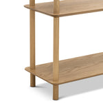 Tallulah 5-Tier Oak Shelving Unit - Natural Shelves Eastern-local   