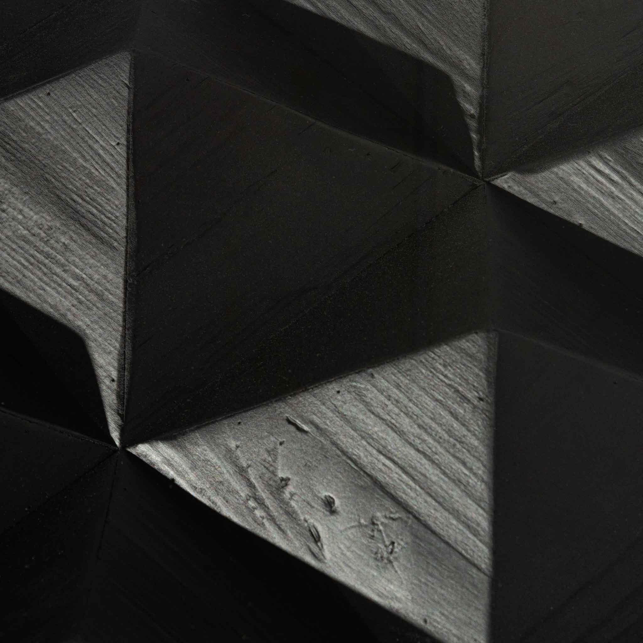 Ted 1.39m Reclaimed Console Table - Black Console Table Nicki-Core   