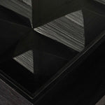 Ted 1.39m Reclaimed Console Table - Black Console Table Nicki-Core   