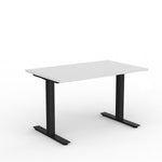 Waldo 1.2m Fixed Height Single Workstation - Black Workstation OLGY-Local   