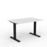 Waldo 1.2m Fixed Height Single Workstation - Black Workstation OLGY-Local   