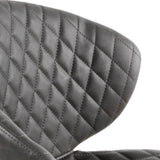 Ex Display - Amos Office Chair - Charcoal with White Base Office Chair LF-Core