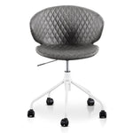 Ex Display - Amos Office Chair - Charcoal with White Base Office Chair LF-Core