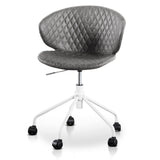 Ex Display - Amos Office Chair - Charcoal with White Base Office Chair LF-Core