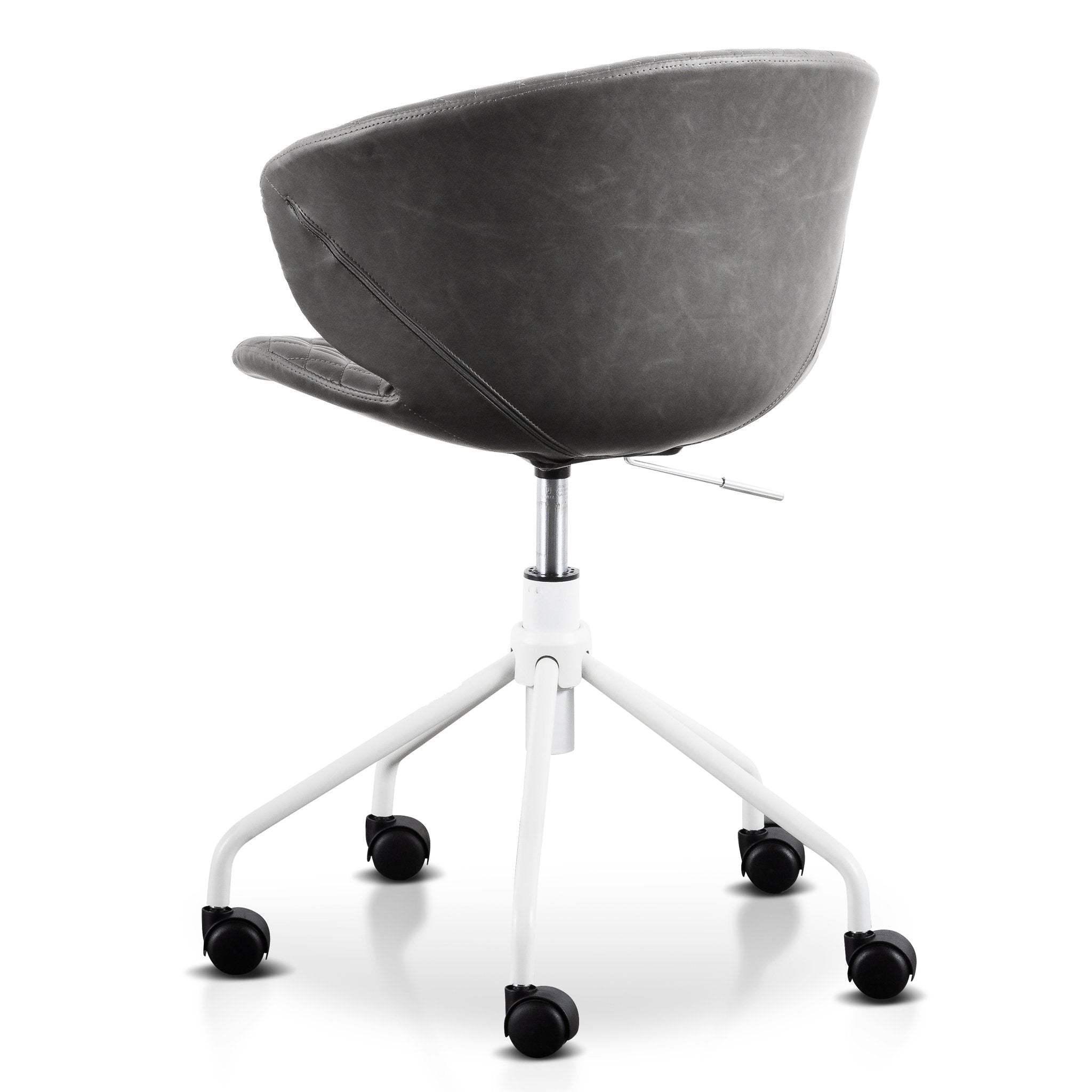 Ex Display - Amos Office Chair - Charcoal with White Base Office Chair LF-Core