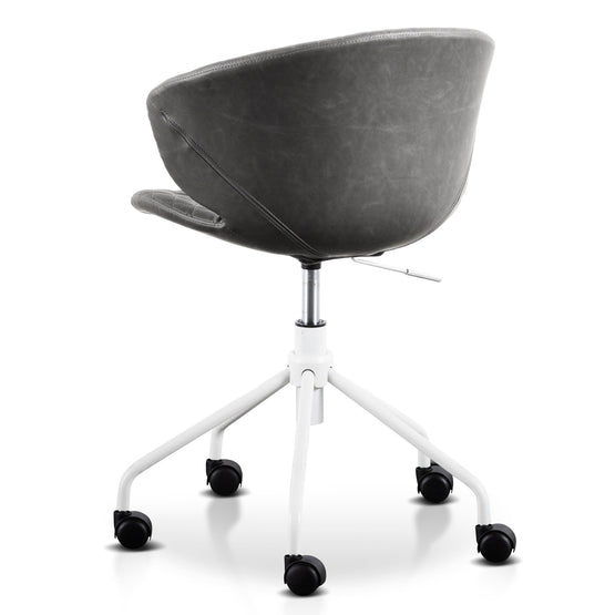 Amos Office Chair - Charcoal with White Base OC6194-LF