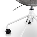 Ex Display - Amos Office Chair - Charcoal with White Base Office Chair LF-Core