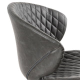 Ex Display - Amos Office Chair - Charcoal with White Base Office Chair LF-Core
