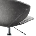 Ex Display - Amos Office Chair - Charcoal with White Base Office Chair LF-Core