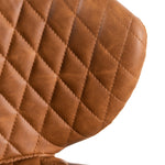 Amos Office Chair - Vintage Tan with Black Base Office Chair LF-Core