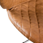 Amos Office Chair - Vintage Tan with Black Base Office Chair LF-Core