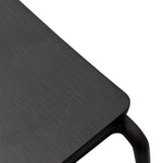 Apollo Timber Seat Bar Stool - Full Black BS2452-NH