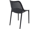 Aro Indoor / Outdoor Dining Chair - Black DC1247-FR