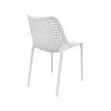 Aro Indoor / Outdoor Dining Chair - White Outdoor Chair Furnlink-Local   