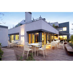 Aro Indoor / Outdoor Dining Chair - White Outdoor Chair Furnlink-Local   