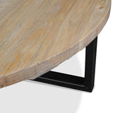Arthur Reclaimed 100cm Round Coffee Table Coffee Table Reclaimed-Core   