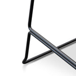 Bailey 65cm Rattan Cord Seat Bar Stool - Black Bar Stool New Home-Core