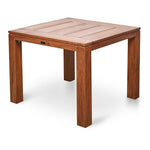 Bairo 100cm Recycled Teak Square Outdoor Dining Table - Natural OD3831-MT