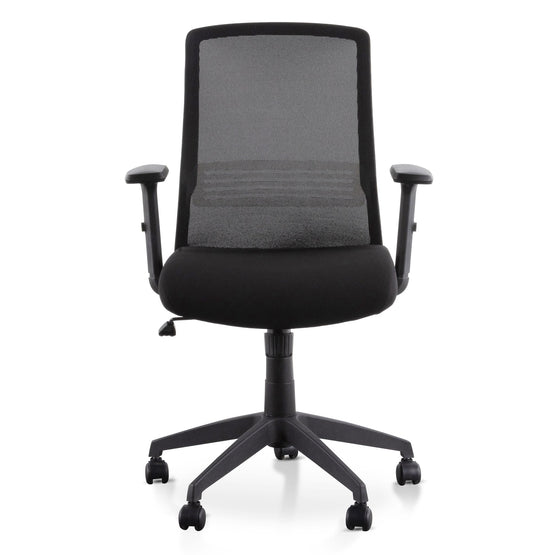 Barton Mesh Office Chair - Full Black Office Chair LF-Core   