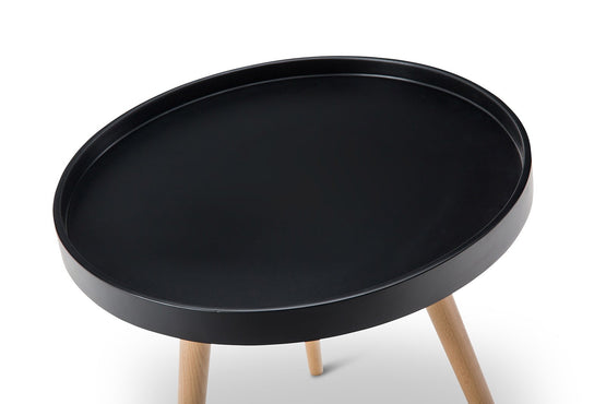 Beau Tray Side Table - Black ST3229-EA