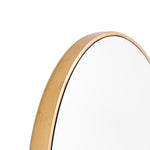 Bella Brass 120cm Round Mirror Mirror Warran-Local   