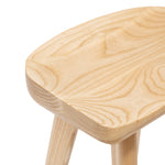 Ex Display - Bethan 65cm Wooden Bar Stool - Natural Bar Stool M-Sun-Core   