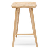 Ex Display - Bethan 65cm Wooden Bar Stool - Natural Bar Stool M-Sun-Core   