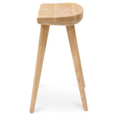Ex Display - Bethan 65cm Wooden Bar Stool - Natural Bar Stool M-Sun-Core   