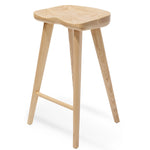 Ex Display - Bethan 65cm Wooden Bar Stool - Natural Bar Stool M-Sun-Core   