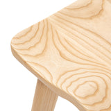 Ex Display - Bethan 65cm Wooden Bar Stool - Natural Bar Stool M-Sun-Core   
