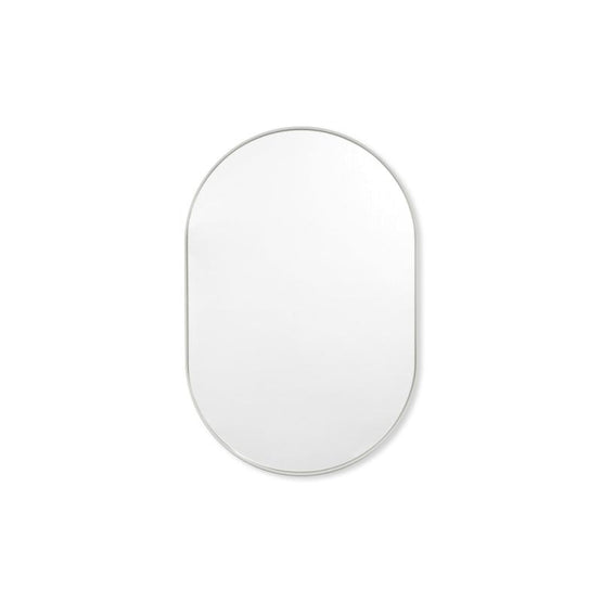 Bjorn Small Oval Mirror in Dove AC1185-WA