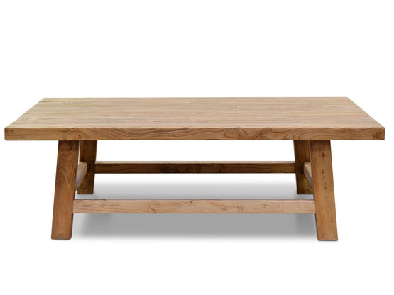 Canova 1.1m Reclaimed Wood Rectangular Coffee Table Coffee Table Reclaimed-Core   