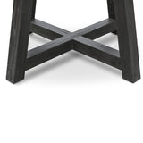 Ex Display - Carlson 130cm Black Marble Dining Table with Glass Top Dining Table DJ Kalead-Core