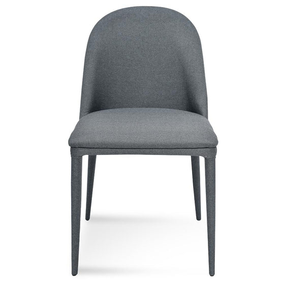 Carter Fabric Dining Chair - Gunmetal Grey DC2236-EI